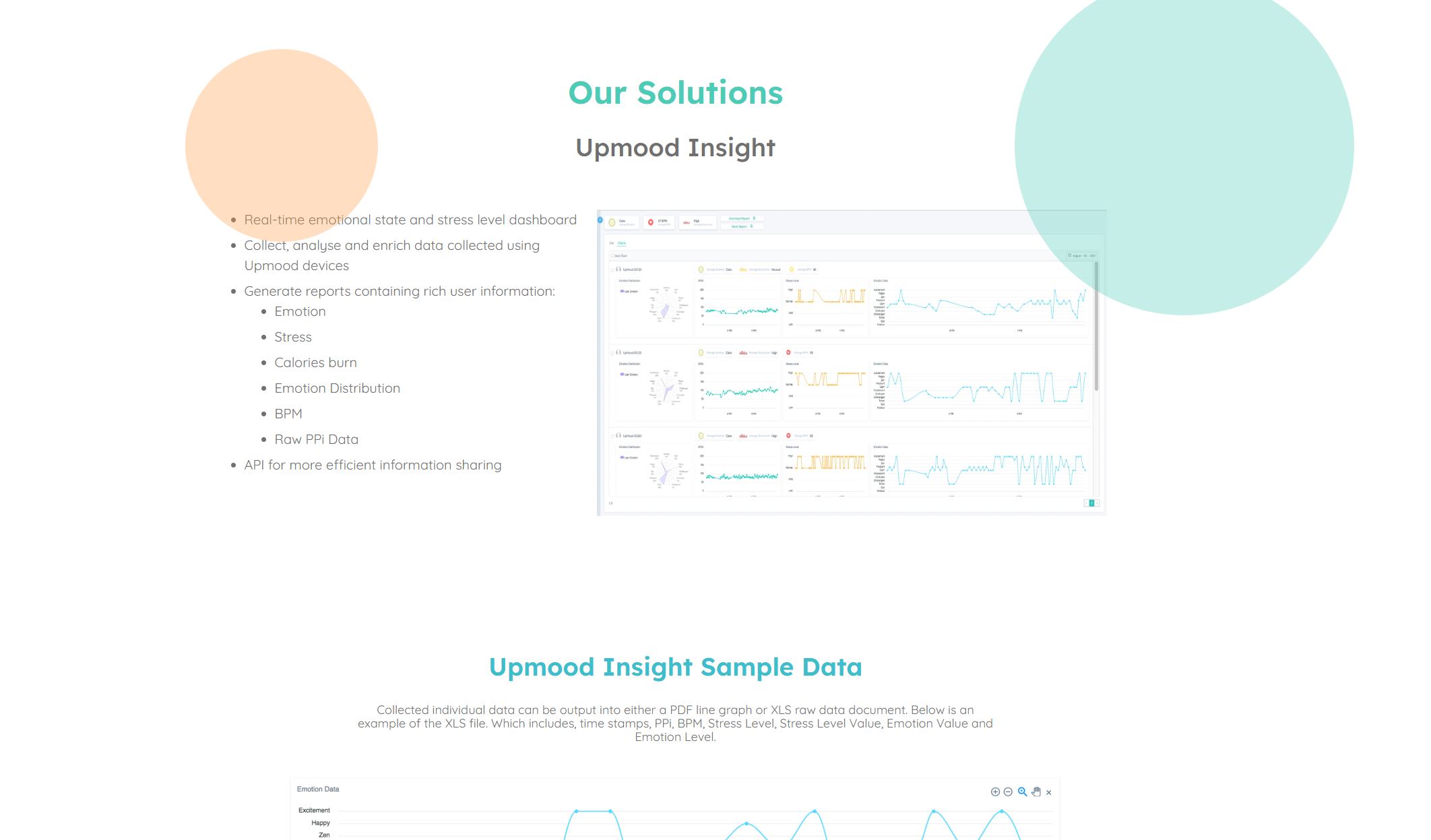 Upmood Insight | Landing Page 2